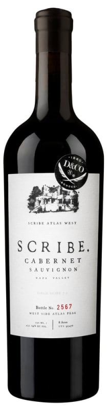 Scribe Atlas Peak West Cabernet Sauvignon 2021 Front Bottle Shot