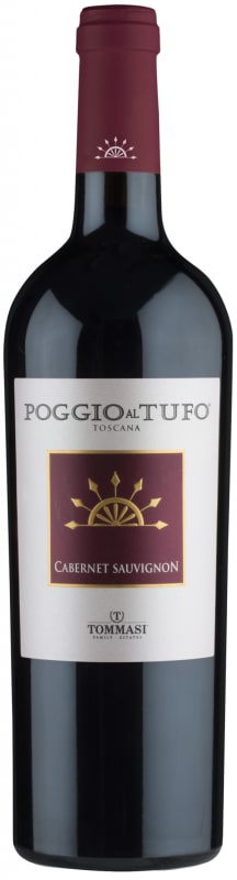Tommasi Poggio al Tufo Cabernet Sauvignon 2016 Front Bottle Shot
