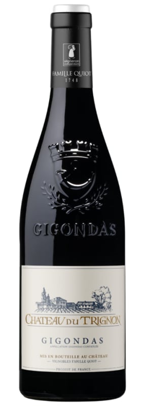 Chateau du Trignon Gigondas 2019 Front Bottle Shot