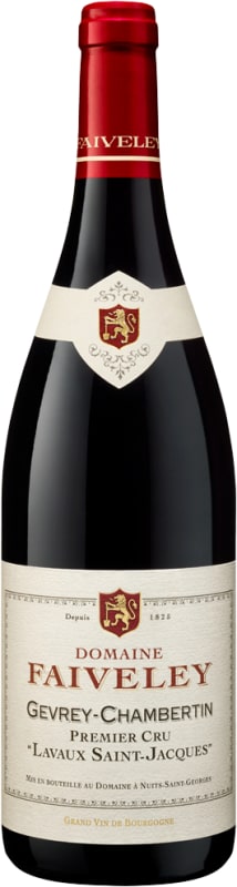 Faiveley Gevrey-Chambertin Lavaux Saint-Jacques Premier Cru 2016 Front Bottle Shot