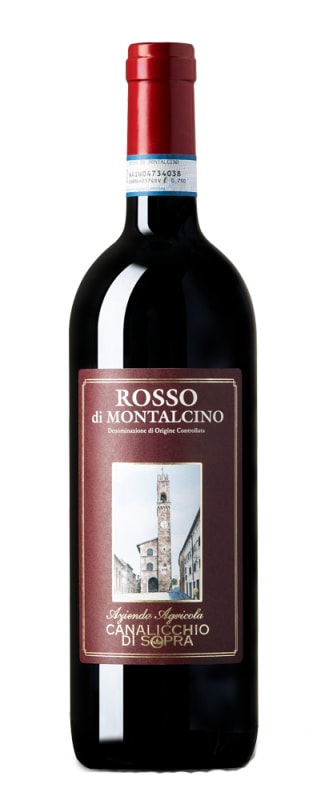 Canalicchio di Sopra Rosso di Montalcino 2017 Front Bottle Shot