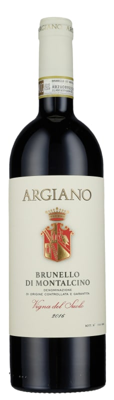 Argiano Vigna del Suolo Brunello di Montalcino 2016 Front Bottle Shot