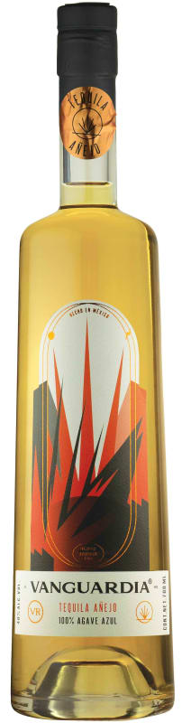 Vanguardia Anejo Tequila (700ML) Front Bottle Shot