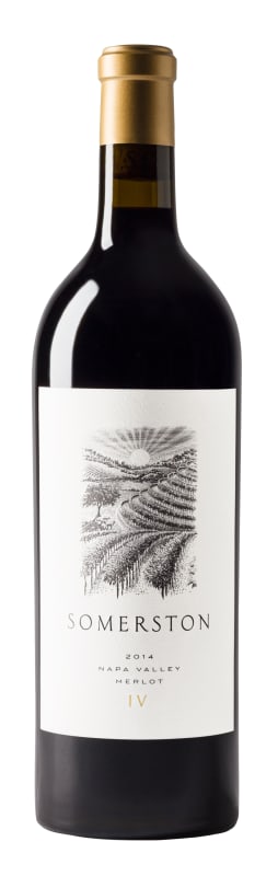 Somerston Merlot 2014 Front Bottle Shot