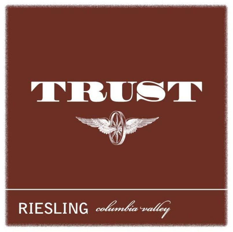 Trust Cellars Riesling 2010 Front Label