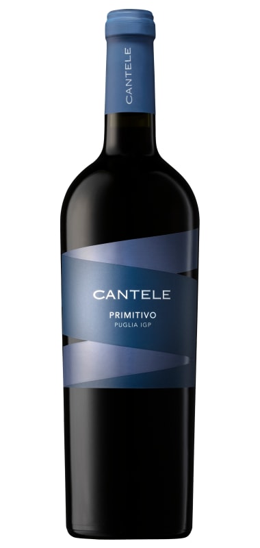 Cantele Primitivo 2023 Front Bottle Shot