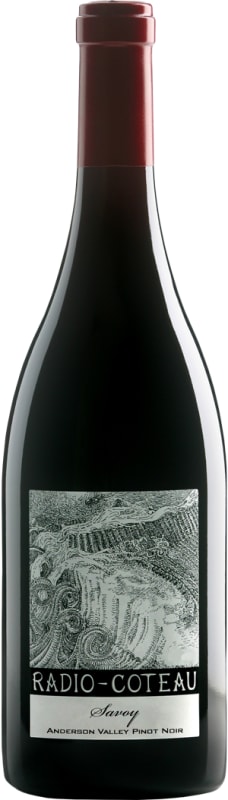 Radio-Coteau Savoy Vineyard Pinot Noir 2014 Front Bottle Shot
