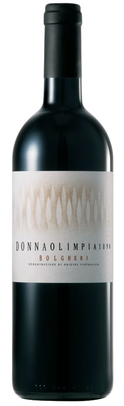 Donna Olimpia 1898 Bolgheri Rosso 2008 Front Bottle Shot
