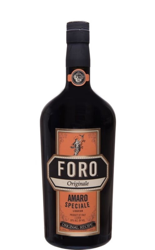Foro Amaro Speciale Liqueur (1 Liter) Front Bottle Shot