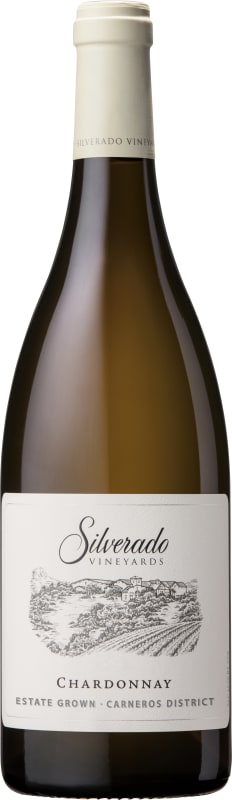 Silverado Carneros Chardonnay 2018 Front Bottle Shot