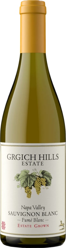 Grgich Hills Estate Sauvignon Blanc 2022 Front Bottle Shot