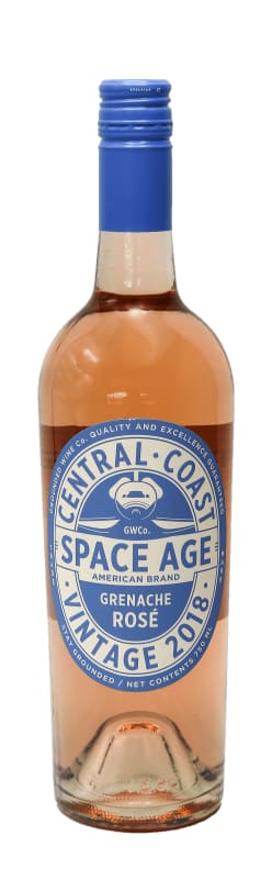 Grounded Wine Co. Space Age Rose 2018 Front Bottle Shot