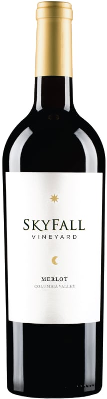 Skyfall Merlot 2017 Front Bottle Shot