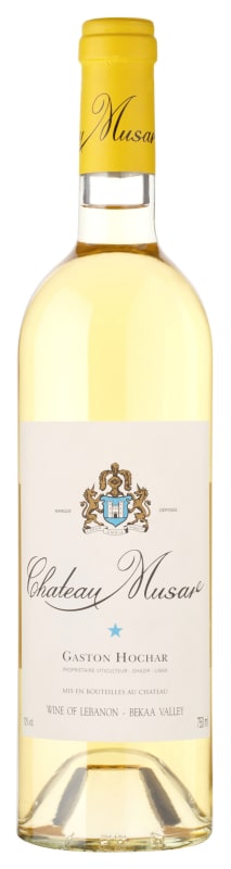 Chateau Musar Lebanon Blanc 2007 Front Bottle Shot