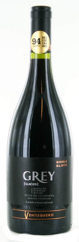 Vina Ventisquero Grey Single Block GCM 2012 Front Bottle Shot