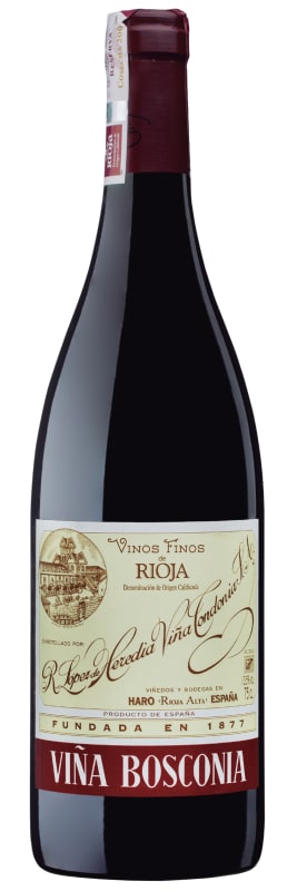 R. Lopez de Heredia Vina Bosconia Reserva 2014 Front Bottle Shot