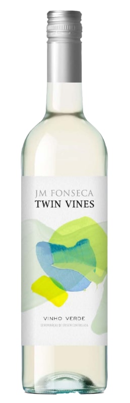 JM Fonseca Twin Vines Vinho Verde 2020 Front Bottle Shot