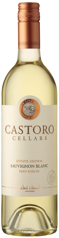 Castoro Cellars Sauvignon Blanc 2020 Front Bottle Shot