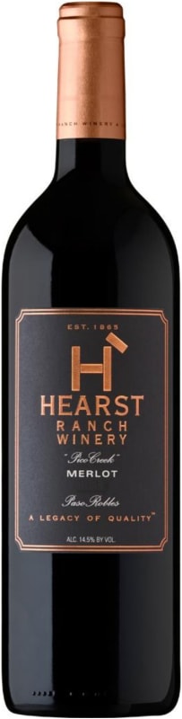 Hearst Ranch Pico Creek Merlot 2015 Front Bottle Shot
