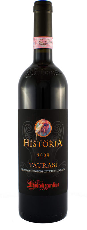 Mastroberardino Naturalis Historia Taurasi 2009 Front Bottle Shot