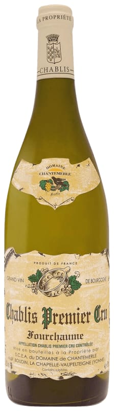Boudin Chablis Fourchaume Premier Cru 2021 Front Bottle Shot