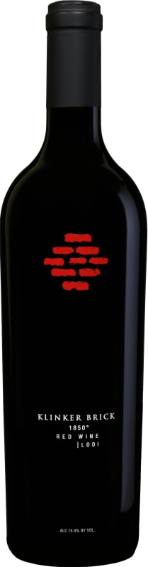 Klinker Brick 1850 Red Wine 2015 Front Bottle Shot
