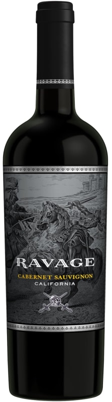 Ravage Cabernet Sauvignon 2018 Front Bottle Shot