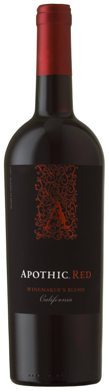 Apothic Red Blend 2016 Front Bottle Shot
