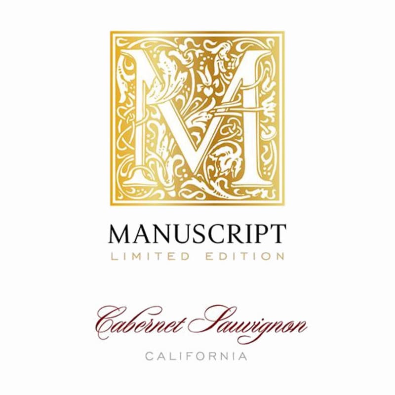 Manuscript Limited Edition Cabernet Sauvignon 2012 Front Label