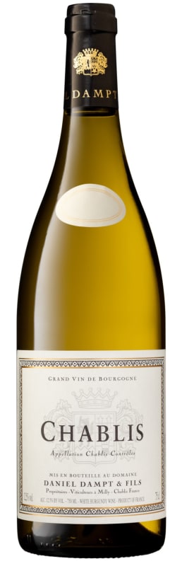 Daniel Dampt Chablis 2024 Front Bottle Shot