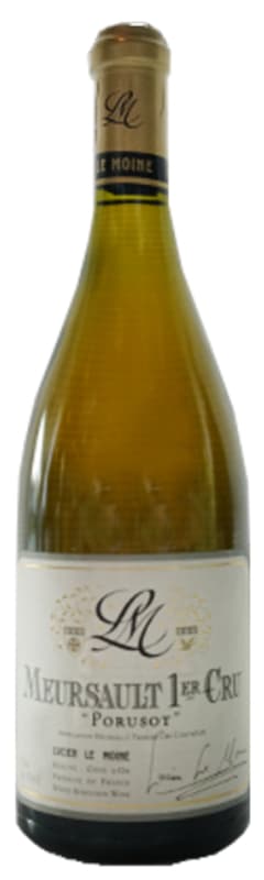 Lucien Le Moine Meursault Porusot Premier Cru 2015 Front Bottle Shot