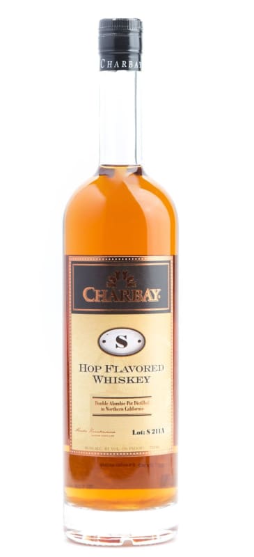 Charbay S Hop Flavored Whiskey Front Bottle Shot