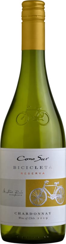 Cono Sur Bicicleta Chardonnay 2019 Front Bottle Shot