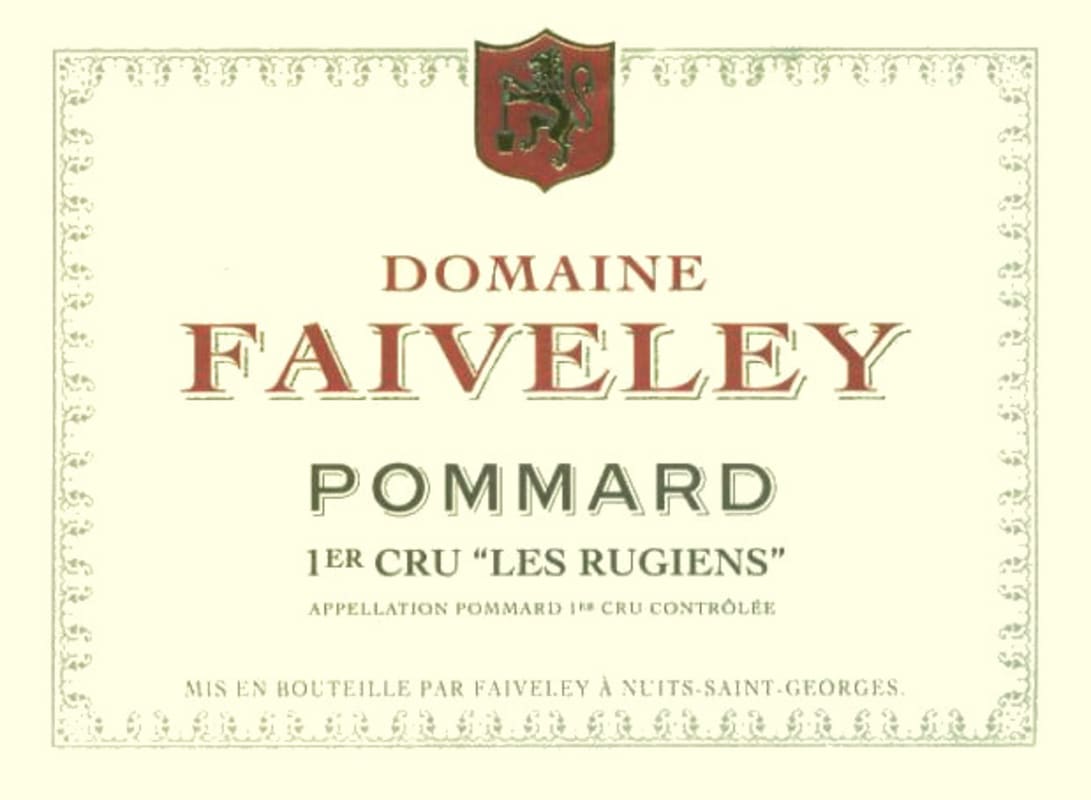 Faiveley Pommard Les Rugiens Premier Cru 2000 Front Label