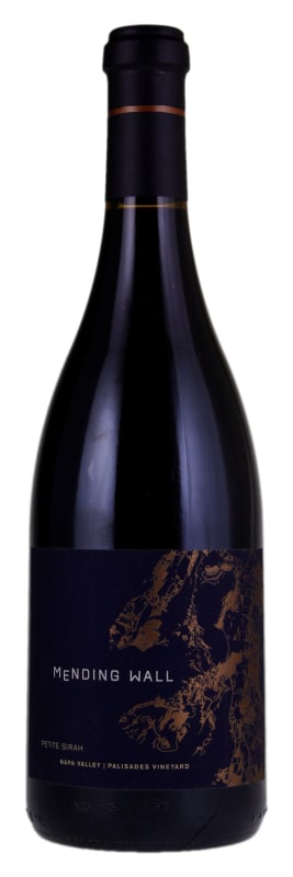Mending Wall Palisades Vineyard Petite Sirah 2016 Front Bottle Shot
