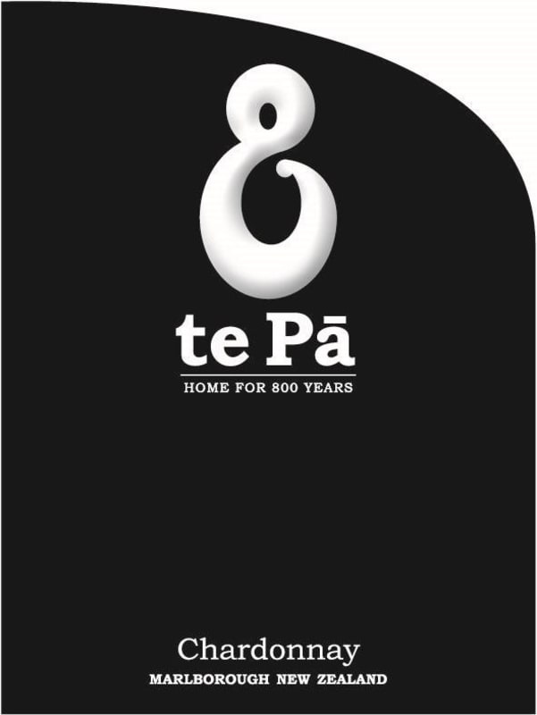Te Pa Wines Chardonnay 2016 Front Label