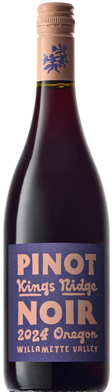 Kings Ridge Pinot Noir 2024 Front Bottle Shot