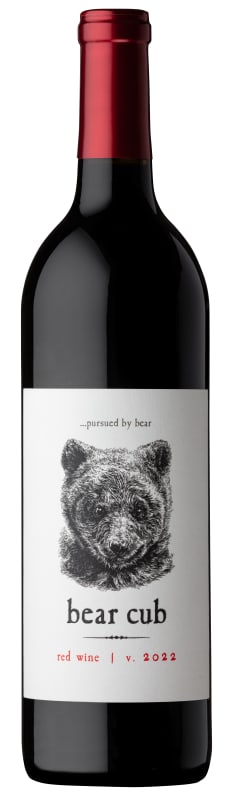 Pursued by Bear Bear Cub Red Blend 2022 Front Bottle Shot