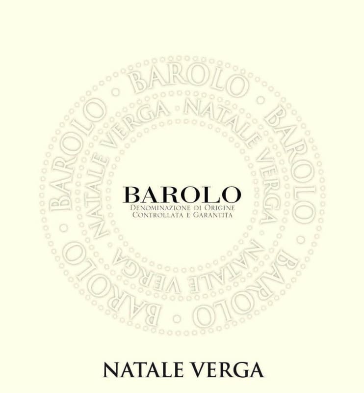 Casa Vinicola Natale Verga s.p.a. Barolo 2013 Front Label