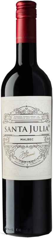 Santa Julia Plus Malbec 2018 Front Bottle Shot