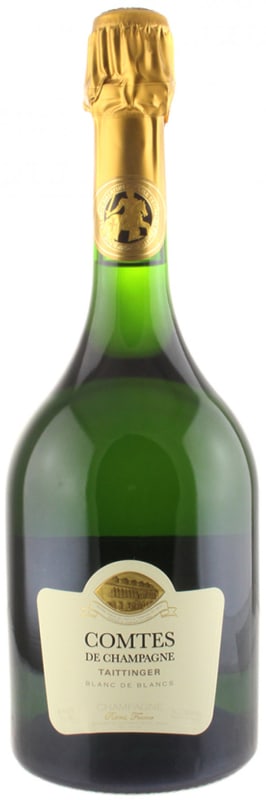 Taittinger Comtes de Champagne Blanc de Blancs 2007 Front Bottle Shot