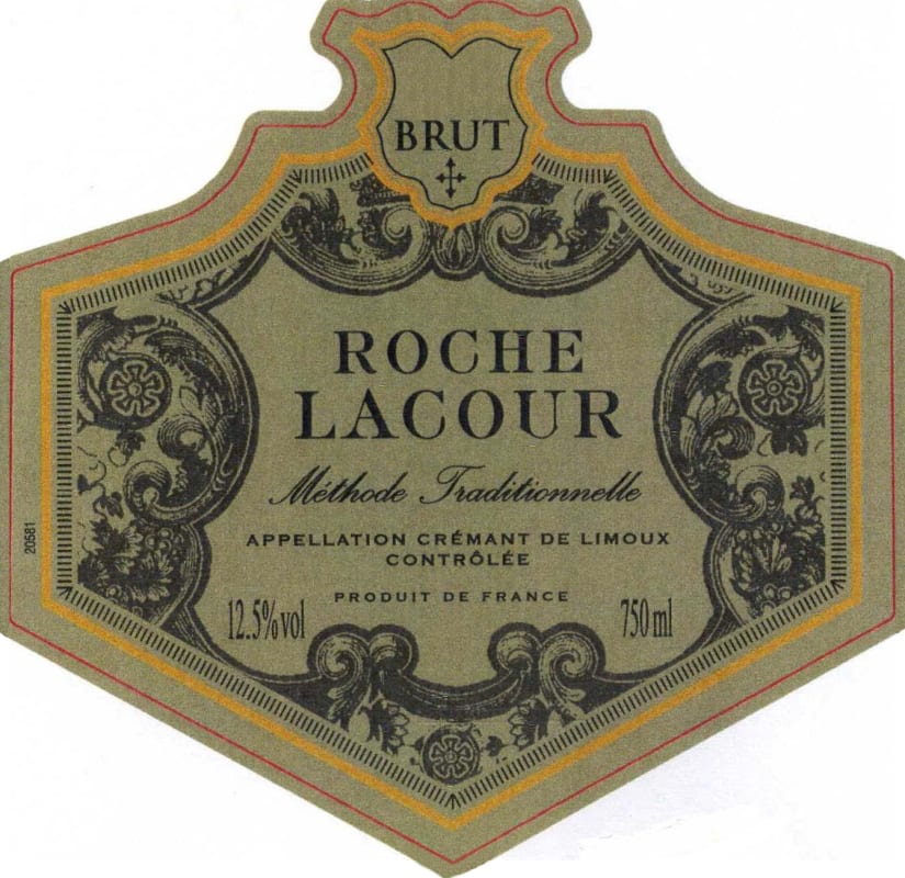 Roche Lacour Brut 2015 Front Label