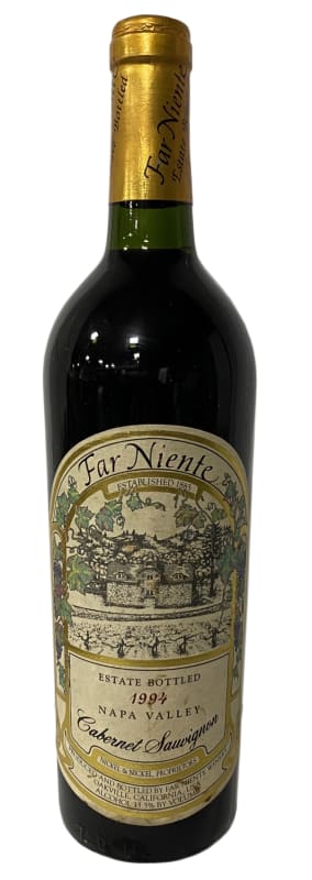 Far Niente Cabernet Sauvignon 1994 Front Bottle Shot
