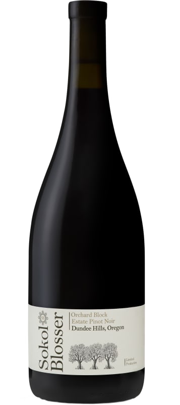 Sokol Blosser Orchard Block Dundee Hills Estate Pinot Noir 2015 Front Bottle Shot
