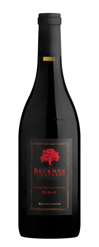 Beckmen Purisima Mountain Vineyard Syrah 2019 Front Bottle Shot