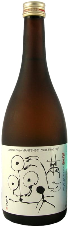 Mantensei Star-Filled Sky Sake (300ML) Front Bottle Shot