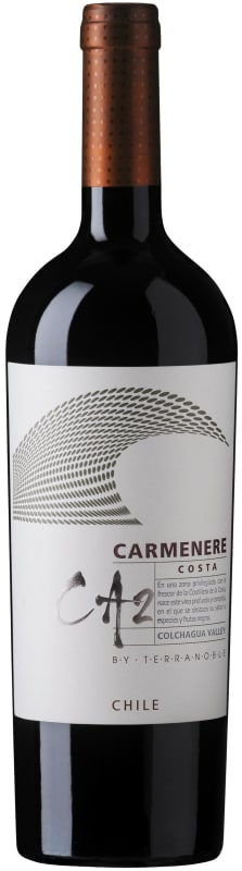 TerraNoble CA2 Costa Carmenere 2016 Front Bottle Shot