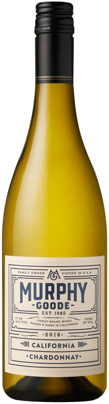 Murphy-Goode California Chardonnay 2016 Front Bottle Shot