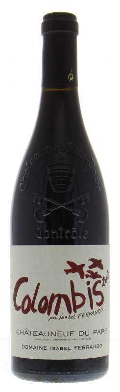 Domaine Saint Prefert Isabel Ferrando Chateauneuf-du-Pape Colombis 2007 Front Bottle Shot