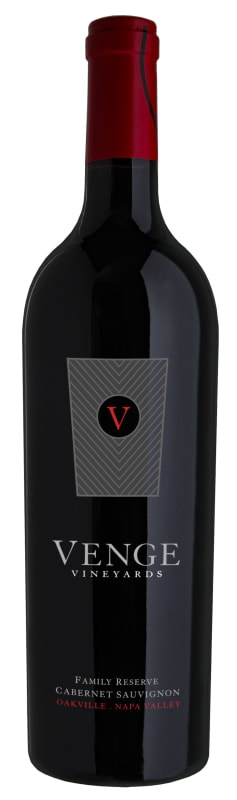 Venge Vineyards Family Reserve Cabernet Sauvignon 2018 Front Bottle Shot